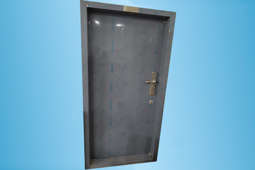 3级4级防盗安全门，定制乙级双人双锁防盗门厂家安装实例